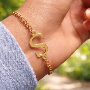 Gold Plated Customized Bracelet